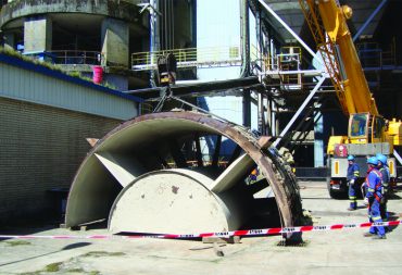 Revisión de ventiladores de tiro forzado e inducido en la Central Térmica de Meirama